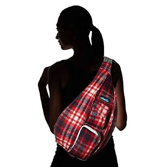 Kavu Handbags - Kavu Plaid Rope Sling Bag